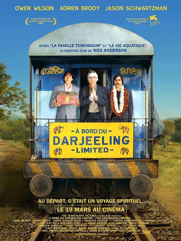 A bord du Darjeeling limited