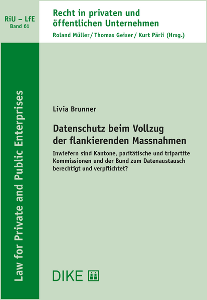 Datenschutz beim Vollzug der flankierenden Massnahmen inwiefern sind Kantone, paritätische und tripartite Kommissionen und der Bund zum Datenaustausch berechtigt und verpflichtet?