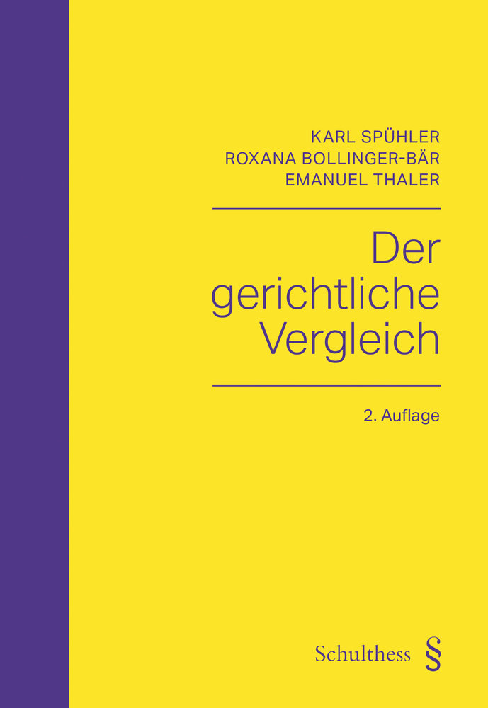 Der gerichtliche Vergleich