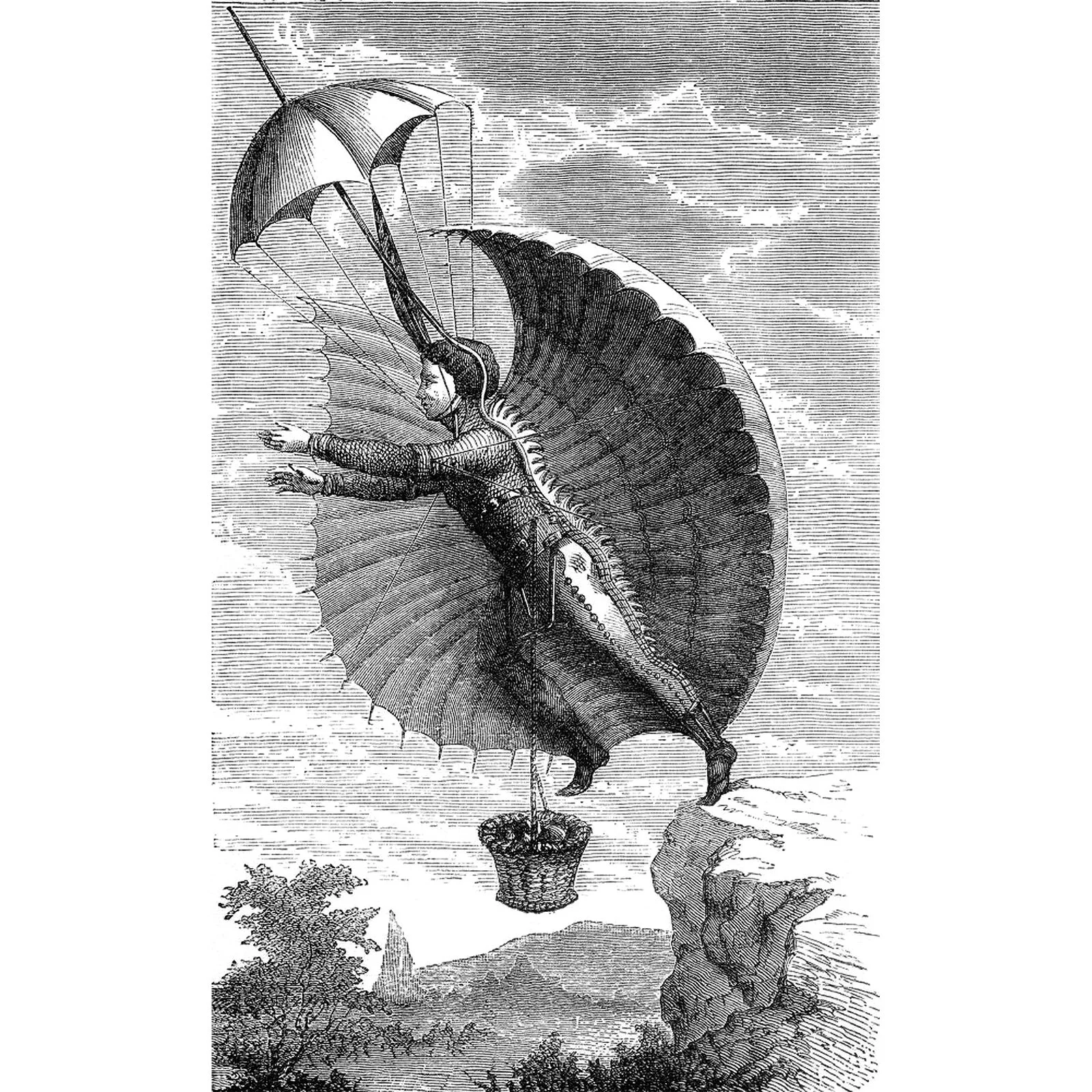 La découverte australe par un homme volant, ou, Le dédale français nouvelle philosophique